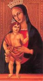 immagine della Madonna di Ceri col Bambino